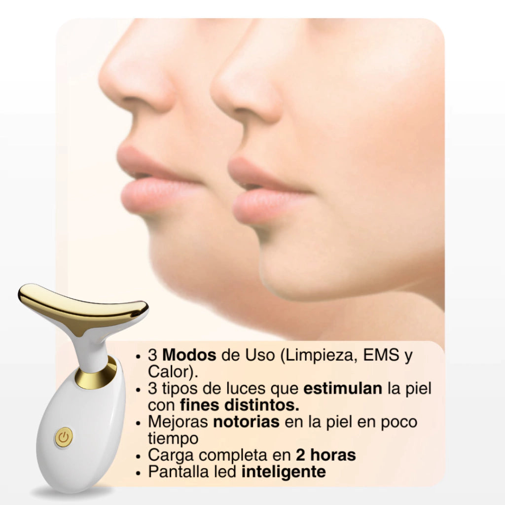 3x1 FACIAL PRO™ Renueva, Reafirma y Define Tu Rostro