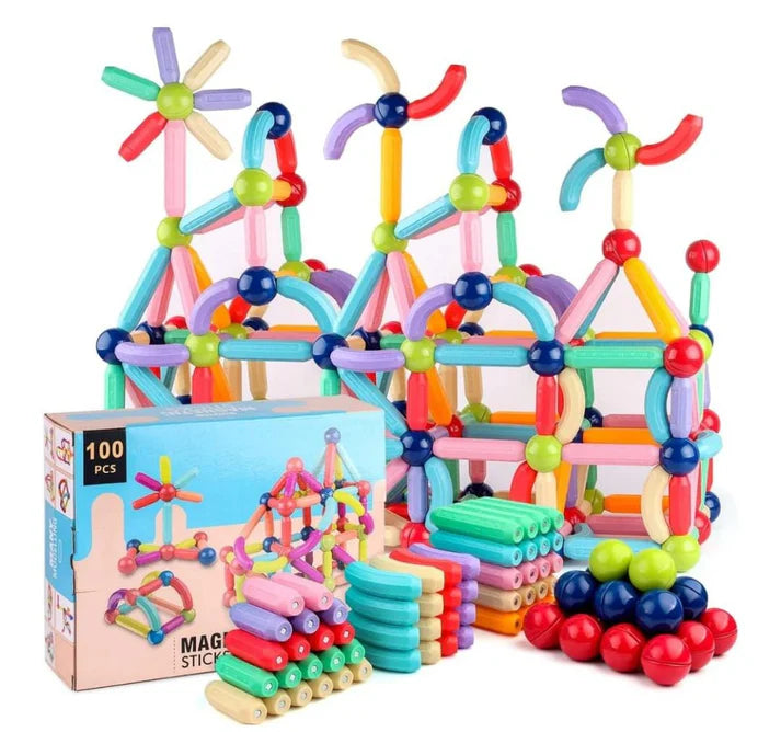 🧲  MagnetiKids 36™– Explora y construye
