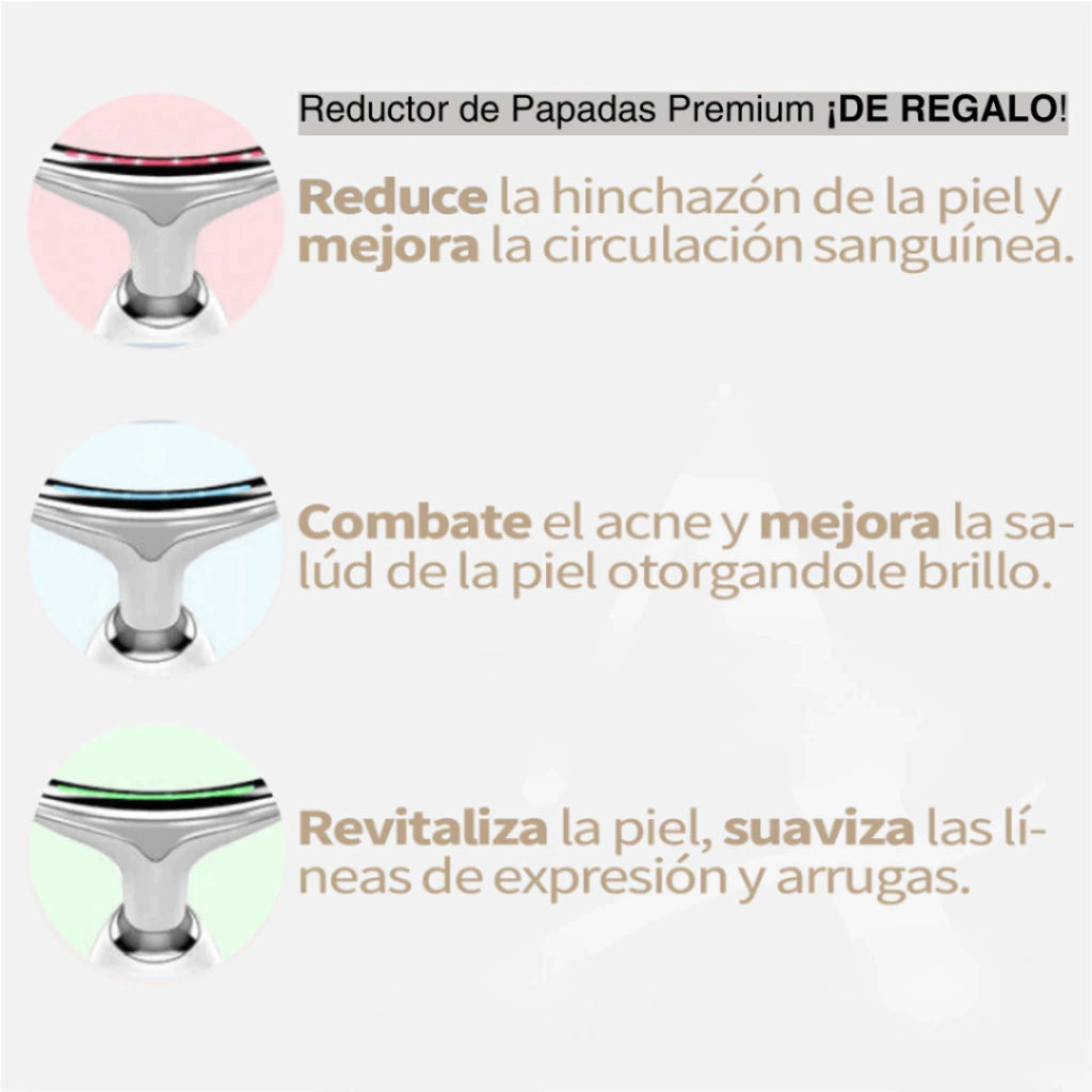 3x1 FACIAL PRO™ Renueva, Reafirma y Define Tu Rostro