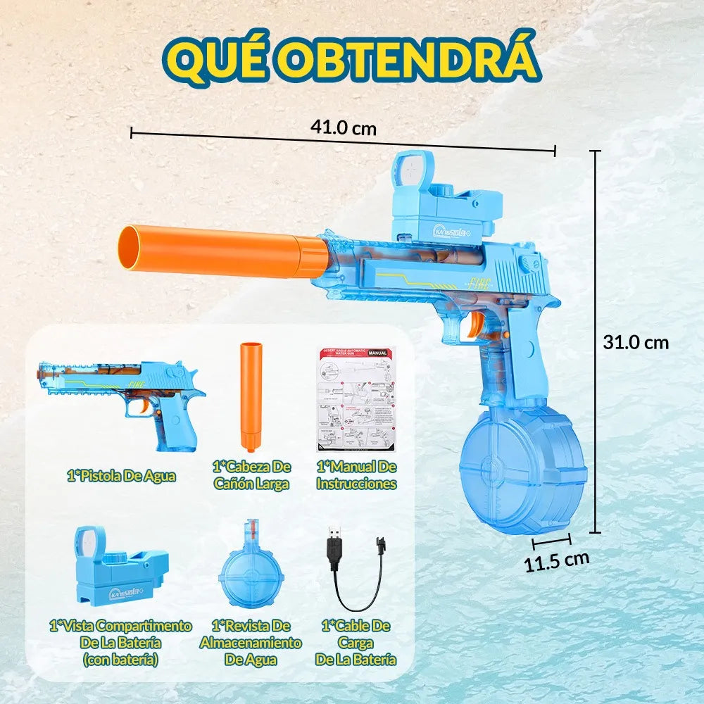 HydroBlaster X™ Pistola de agua automática