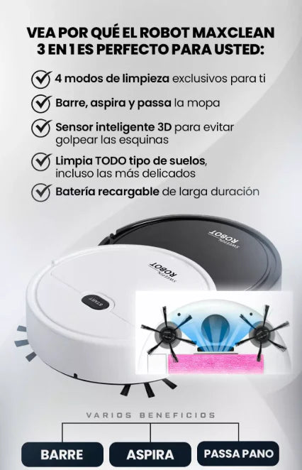 ¡Mega Combo 3-en-1: Limpieza total casa + auto + piso!